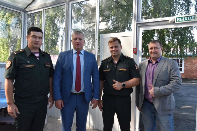 Участие военного института в военно-патриотических мероприятиях со школьниками Новосибирской области