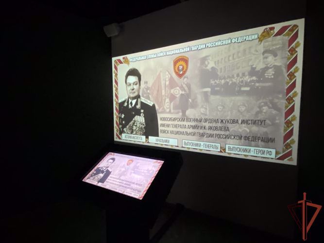В ИСТОРИЧЕСКОМ ПАРКЕ «РОССИЯ – МОЯ ИСТОРИЯ» НОВОСИБИРСКА ОТКРЫЛАСЬ МУЛЬТИМЕДИЙНАЯ ВЫСТАВКА О РОСГВАРДИИ