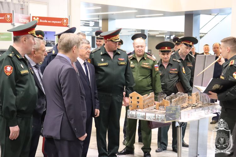 Военный институт принял участие в выставке Росгвардии «День передовых технологий»