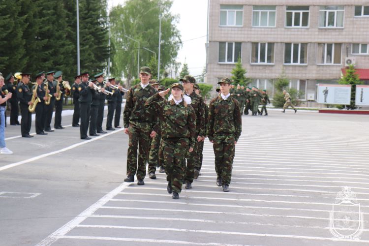 На территории военного института был проведен финал городской военно-спортивной игры «Победа-2022»