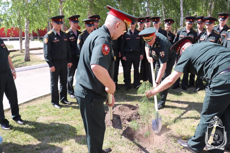 В Новосибирском военном институте проведена акция «В память о курсантских годах»