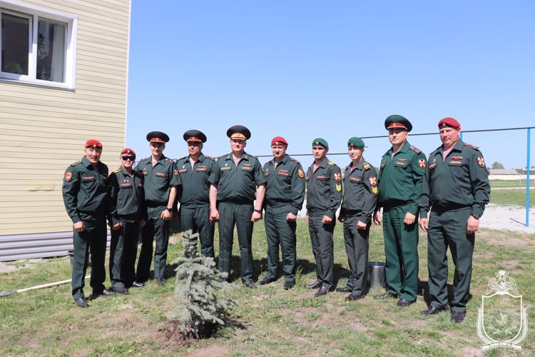 В Новосибирском военном институте проведена акция «В память о курсантских годах»