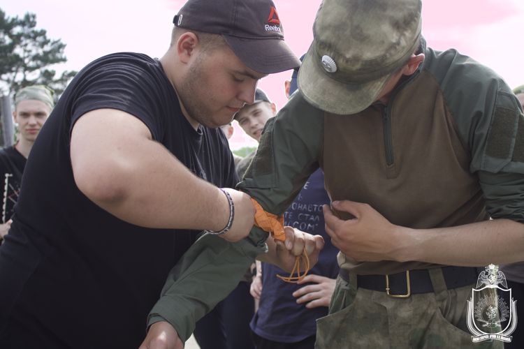 Курсанты военного института приняли участие в проведении летних сборов со студентами