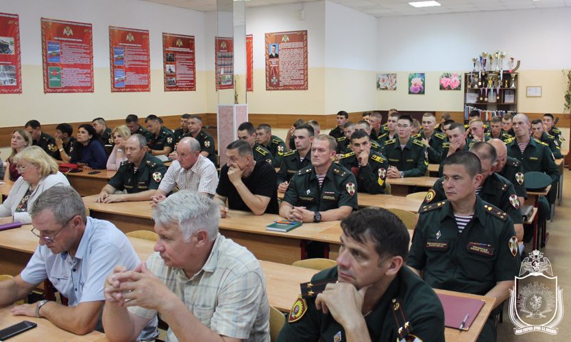 В военном институте проведено итоговое заседание совета военно-научного общества курсантов