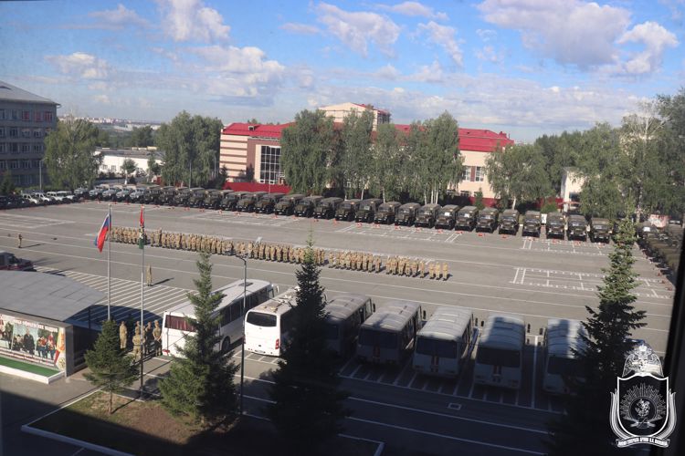 Проведен технический осмотр транспортных средств военного института