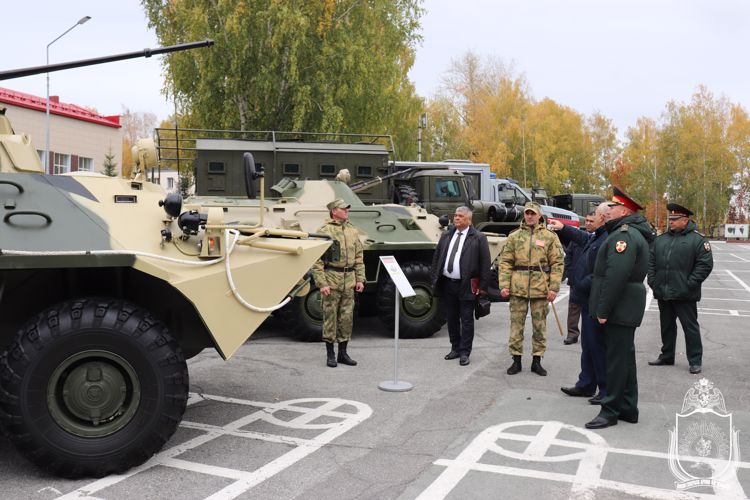 Делегация Национальной гвардии Республики Узбекистан посетила Новосибирский военный институт  войск  национальной гвардии