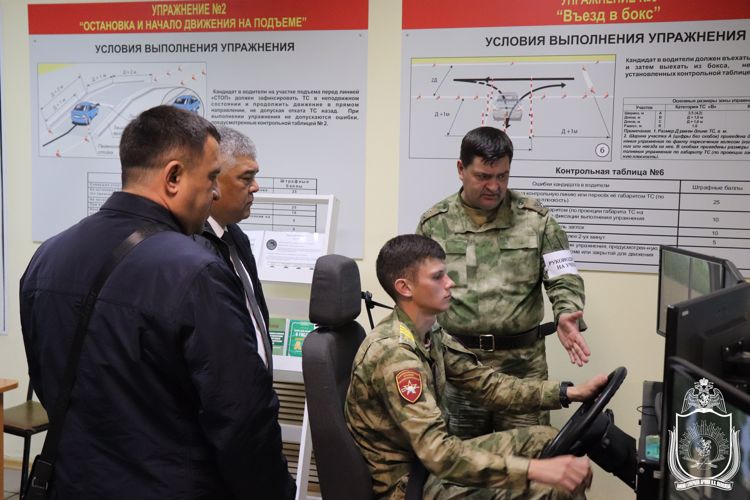 Делегация Национальной гвардии Республики Узбекистан посетила Новосибирский военный институт  войск  национальной гвардии