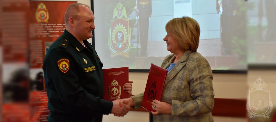 Новосибирский военный институт заключил соглашение о сотрудничестве с ГКУ НСО «Центр патриотического воспитания