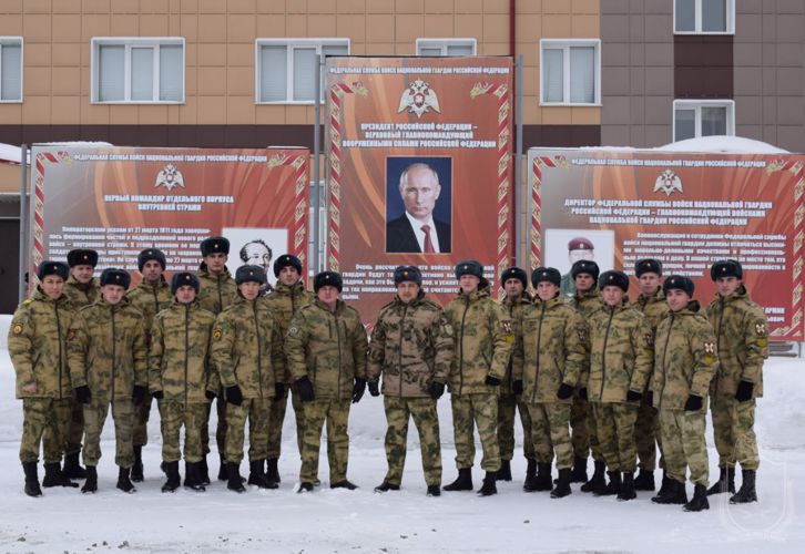 Курсанты военного института завершили прохождение войсковой стажировки в частях Сибирского округа войск национальной гвардии