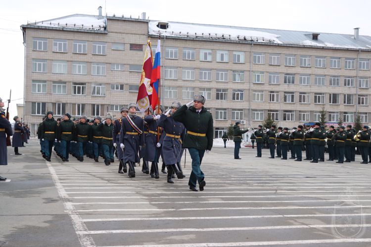 В Новосибирском военном ордена Жукова институте имени генерала армии И.К. Яковлева войск национальной гвардии отметили День войск национальной гвардии