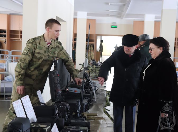 Военный институт посетила супруга Героя России генерал-полковника  Анатолия Александровича Романова 