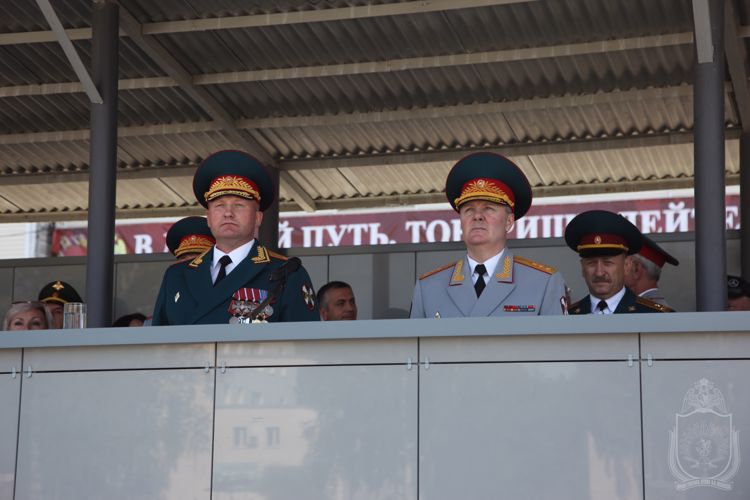 В Новосибирском военном институте   состоялся выпуск молодых офицеров