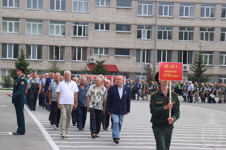 8 июля на территории Новосибирского военного института проведена встреча выпускников 1978, 1983, 1988 и 1993 годов
