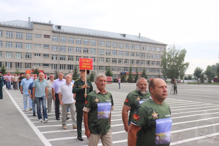 8 июля на территории Новосибирского военного института проведена встреча выпускников 1978, 1983, 1988 и 1993 годов