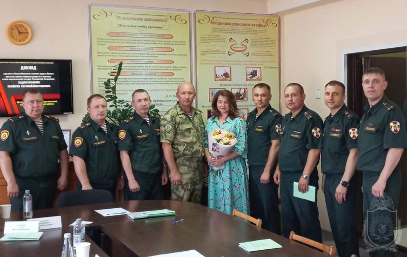 В военном институте прошли государственные аттестационные испытания выпускников адъюнктуры