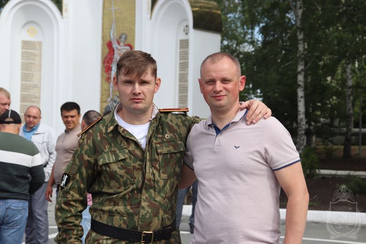 1 июля на территории Новосибирского военного института проведена встреча выпускников 2 батальона 2003 года выпуска