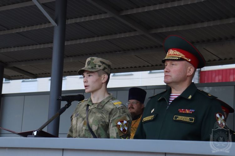 В Новосибирском военном институте отметили День знаний.