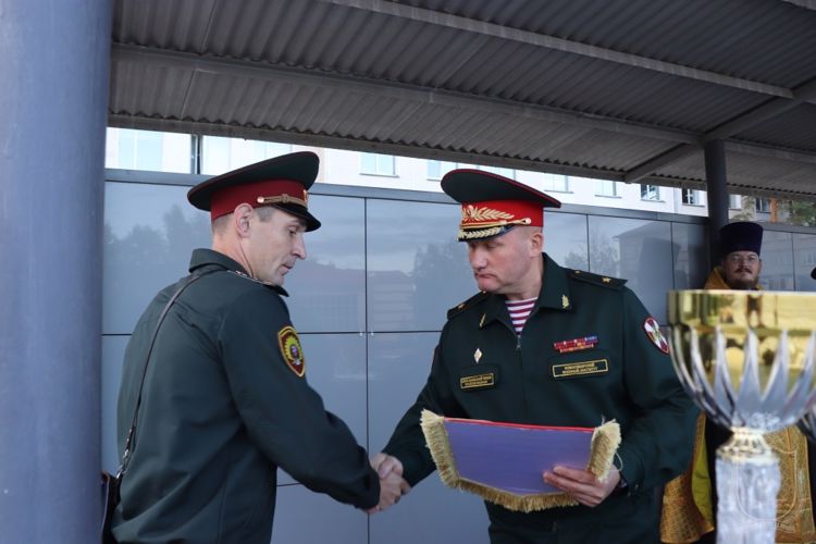 В Новосибирском военном институте отметили День знаний.