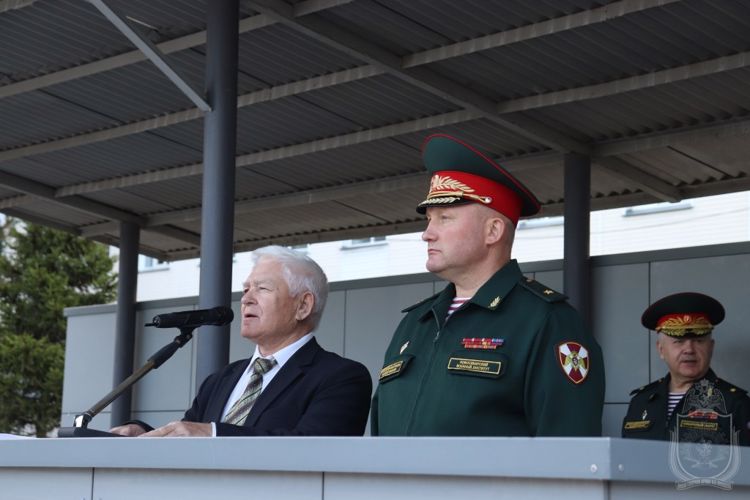 В Новосибирском военном институте отметили День знаний.
