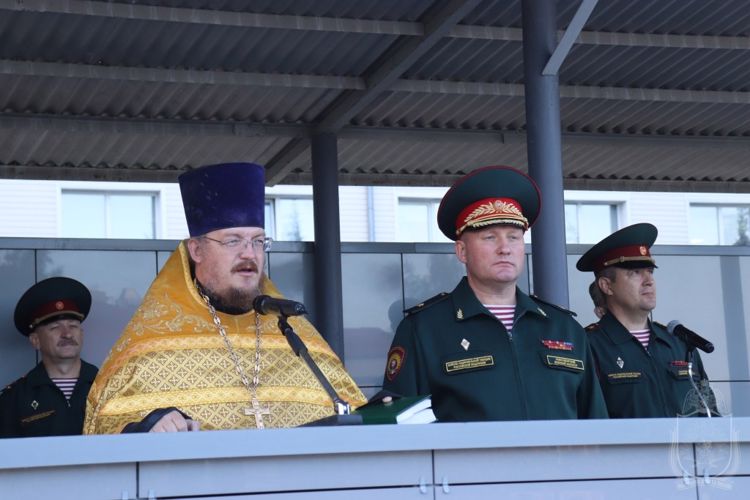 В Новосибирском военном институте отметили День знаний.