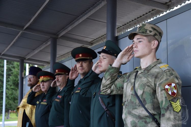 В Новосибирском военном институте отметили День знаний.