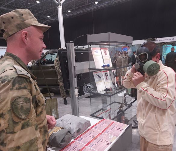 Военный институт принял участие в региональной выставке «День передовых технологий обеспечения безопасности личности, общества и государства»