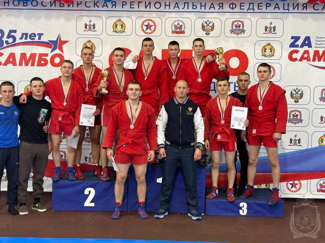 ИТОГИ ВЫСТУПЛЕНИЯ СБОРНОЙ КОМАНДЫ ВОЕННОГО ИНСТИТУТА НА ЧЕМПИОНАТЕ НОВОСИБИРСКОЙ ОБЛАСТИ ПО САМБО