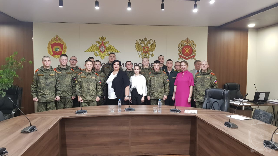 Педагогические работники и курсанты военно-научного общества приняли участие во Всероссийской конференции