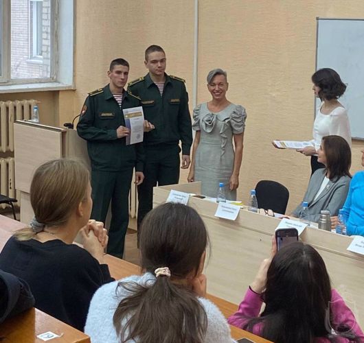 Курсанты военно-научного общества приняли участие  в международной научно-практической конференции