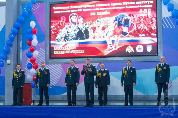 В Сибирской Академии самбо прошёл Чемпионат Новосибирского военного института по самбо и боевому самбо