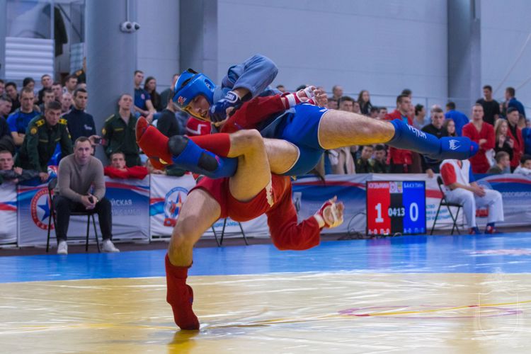 В Сибирской Академии самбо прошёл Чемпионат Новосибирского военного института по самбо и боевому самбо