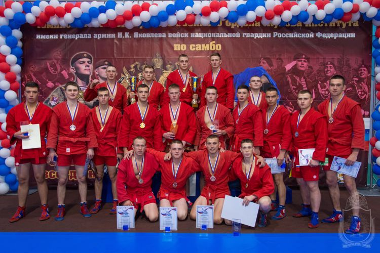 В Сибирской Академии самбо прошёл Чемпионат Новосибирского военного института по самбо и боевому самбо