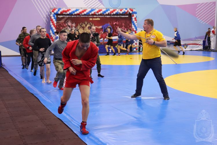 В Сибирской Академии самбо прошёл Чемпионат Новосибирского военного института по самбо и боевому самбо