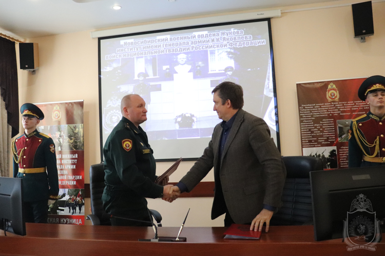 Новосибирский военный институт заключил соглашение о сотрудничестве с Новосибирским архитектурно-строительным колледжем 
