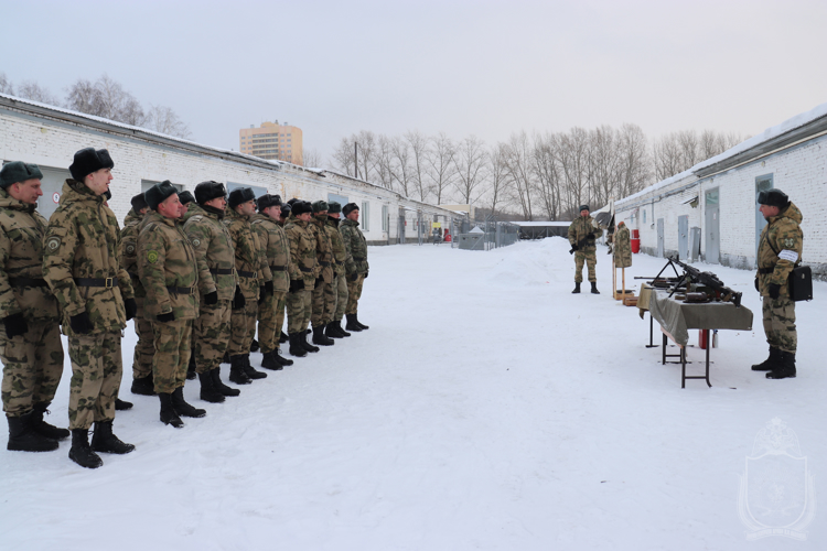 В Новосибирском военном институте начался зимний период подготовки