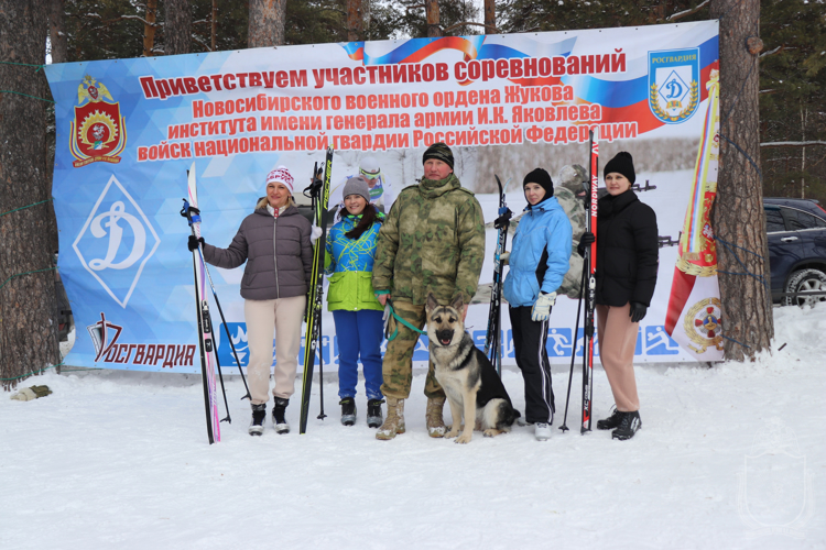 Прошел Чемпионат военного института по лыжным гонкам