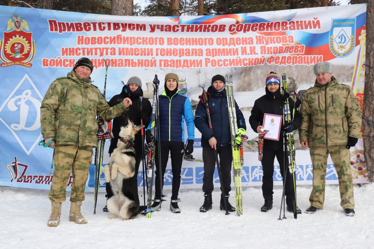 Прошел Чемпионат военного института по лыжным гонкам