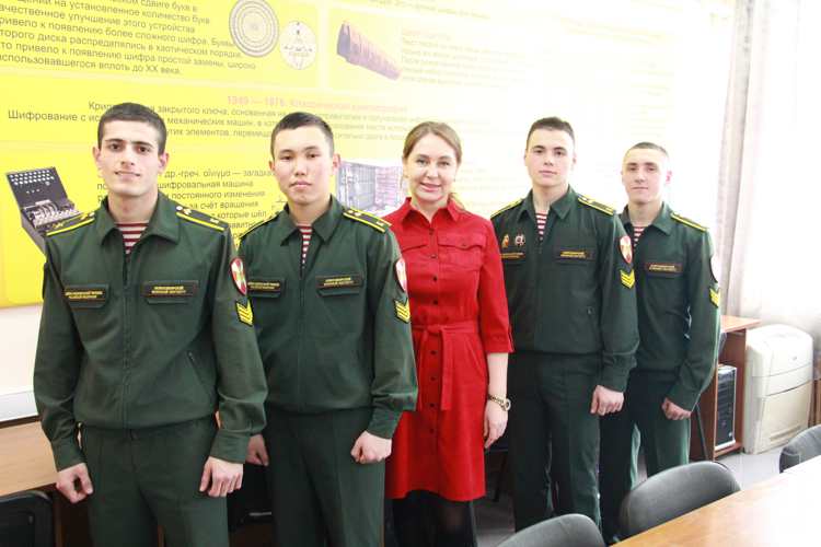 Курсанты военно-научного общества приняли участие в психологическом диктанте