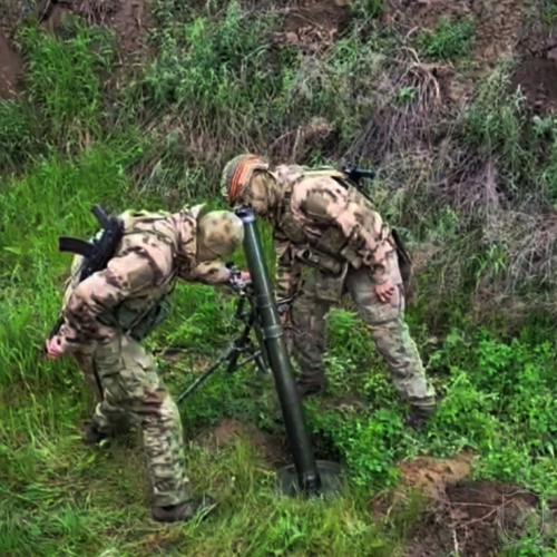 С курсантами военного института проведено дополнительное практическое занятие по управлению огнём артиллерии
