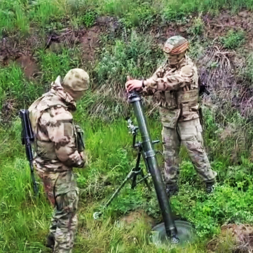 С курсантами военного института проведено дополнительное практическое занятие по управлению огнём артиллерии