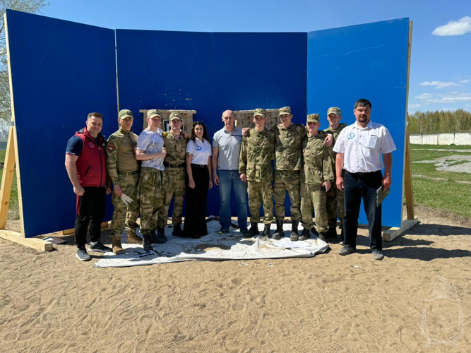 В военном институте прошел спортивный праздник «А ну-ка Парни», посвященный празднованию 79-ой годовщины в ВОВ среди переменного состава