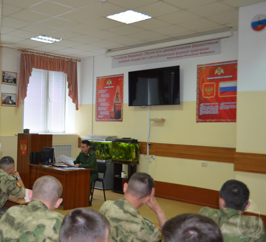 В военном институте проведен комплекс мероприятий «Армия против наркотиков»