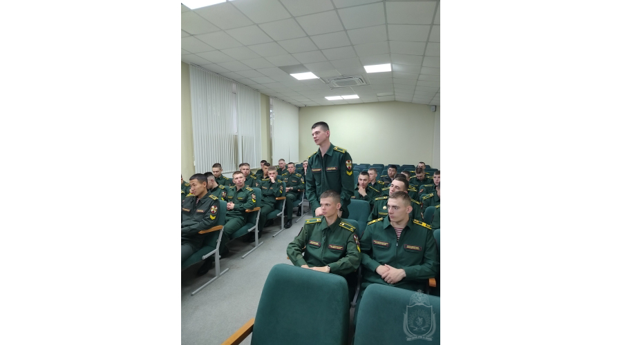 С курсантами военного института проведено практическое занятие  по психологии в военном госпитале
