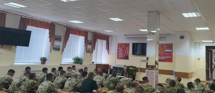 В военном институте проведен комплекс мероприятий «Армия против наркотиков»