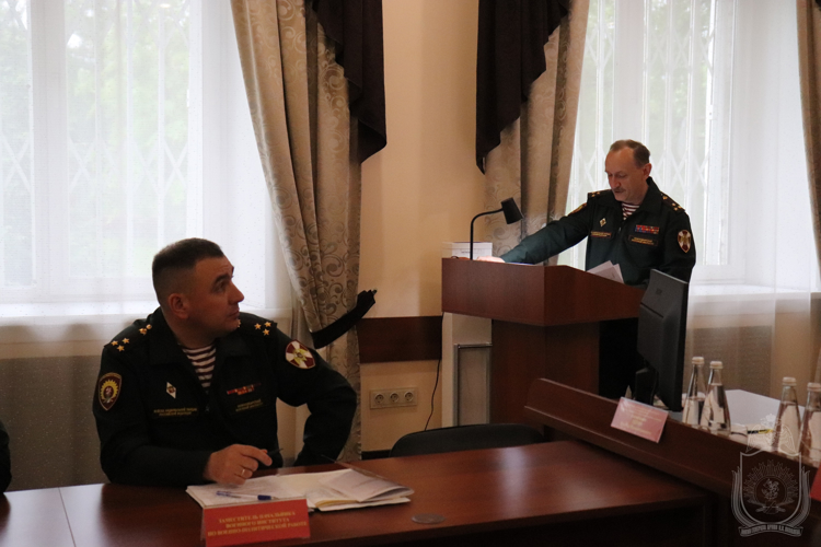 В военном институте прошло первое заседание государственной экзаменационной комиссии
