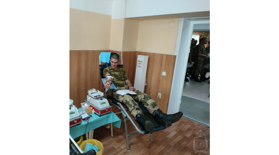 В Новосибирском военном институте провели донорскую акцию «От сердца к сердцу»