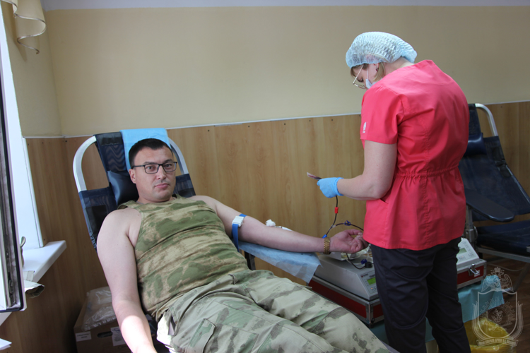 В Новосибирском военном институте провели донорскую акцию «От сердца к сердцу»