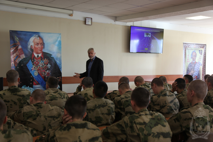 Курсанты военного института приняли участие в проекте «Имя победы - Суворов»