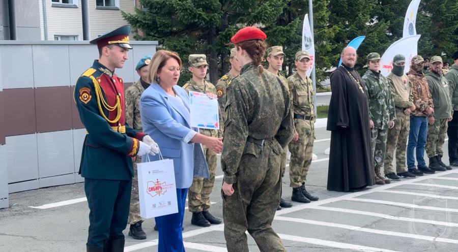 В Новосибирском военном институте прошла церемония закрытия региональных соревнований «Полигон твоих возможностей»