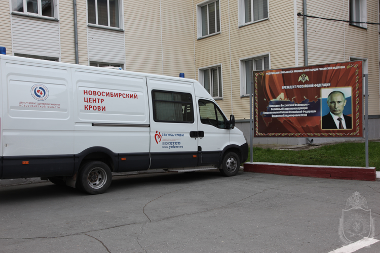 В Новосибирском военном институте провели донорскую акцию «От сердца к сердца»